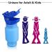 Urine Bottle Travel Potty Toilet Urinal Urinal Bottle Folding Accordion Shape with Foldable Traveling for Squatty Potty Toilet Cleaners - Buy Online on GoSupps.com
