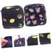 GLEAVI Sanitary Napkin Storage Bag Set - Travel Organizer for Girls, Menstrual Period Gifts - Portable Mini Purse Zipper Wallet - Navy (8 Pcs) - Buy Online on GoSupps.com
