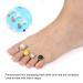 8-Piece Silica Gel Toe Nail Separator | Washable & Reusable Manicure Tool for DIY Pedicure | Nail Art Essentials - Buy Online on GoSupps.com