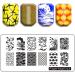 FingerAngel 16Pcs Nail Stamping Kit with Leaves, Flowers, and Animal Images - Includes 2 Stampers, 2 Scrapers, and Storage Bag - B-Nail Stamping Plates V1-16 - Buy Online on GoSupps.com