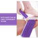 Healifty 2-Piece Foot Pumice Stone Set - Callus Remover & Peeling Scrubber | Natural Lava Pedicure Tools for Hard Skin | Purple Mittel - Buy Online on GoSupps.com