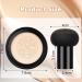 Mushroom Head Air Cushion CC Cream Moisturizing & Oil Control Foundation Cover Concealer Long Lasting Air Cushion CC Cream with Mushroom Makeup Sponge Liquid Foundation BB Cream for Women Makeup Ivory White - Buy Online on GoSupps.com