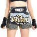 Tuff Sport Muay Thai Boxing Shorts MMA Kickboxing Workout - Medium Black TUF-MS654-BLK - Buy Online on GoSupps.com