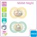MAM Original Night Pacifier Set for Girls - Soft Silicone 6-16 Months 4-Pack with Sterilizer Cases - Ideal for International Shipping - Buy Online on GoSupps.com
