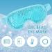 Cooling and Heating Gel Bead Sleep Eye Cover Therapeutic Eye Mask for Sleeping Relaxation (Sky Blue) - Buy Online on GoSupps.com
