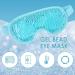 Cold Compress Eye Cover | Reusable Gel Bead Sleep Mask | Microwavable & Freezable Eye Compress for Puffy Eyes & Dark Circles | Adjustable Strap for Women & Girls - Buy Online on GoSupps.com