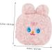 FRCOLOR Plush Zipper Pencil Pouch & Makeup Bag with Cosplay Rabbit Design - Buy Online on GoSupps.com