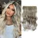 Hair Extensions 24Inch Synthetic Long Wavy Wig Clip in Hair Extensions with 5 Clips in Hair Extensions Long Wavy Synthetic Hairpieces for Women Hair Pieces(5C-99J) 24inches 5C-99J - Buy Online on GoSupps.com