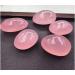 Natural Rose Quartz Carved Palm Stone Polished Irregular Shaped Sphere Crystal Quartz Gemstone Reiki Balancing Decoration Stone Collection - Buy Online on GoSupps.com