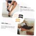 3 Pairs Non-Slip Heel Grips for Ladies Shoes | Cushions & Inserts for Too Big Heels | Assorted Colors - Comfort & Fit - Buy Online on GoSupps.com