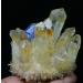 Natural Crystal Rough Yellow/Blue Quartz Crystal Cluster Specimen - Buy Online on GoSupps.com