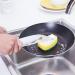 Joyola Plaster Sponge Dish Sponge with Handle - Kitchen Sink Cleaning Brush Set with 1 Dishwash & 9 Replacement Heads for Effective Wall Cleaning - Buy Online on GoSupps.com