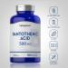 Piping Rock Pantothenic Acid 500mg | 180 Capsules - Non-GMO & Gluten-Free Supplement - Buy Online on GoSupps.com