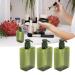 Travel Size Toiletries Leakproof 280ml Plastic Pump Bottles | 3Pcs Thickened Travel Bottles for Bathroom & Kitchen - Buy Online on GoSupps.com