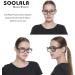 SOOLALA The Reading Glasses Company Blue Light Blocking Womens Reading Glasses Gray 3.0 x - Buy Online on GoSupps.com