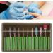 Nail Drill Bit Set with Materials with Perfect Effect Nail Drill Bits for Beauty Salon Shop Manicure Shop (ZeoopTmXHMMXES-11) - Buy Online on GoSupps.com