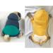 Meioro 5XL Yellow Zipper Hooded Pet Clothing for Dogs & Cats - Cute & Warm French Bulldog Pug & Siberian Husky Apparel - Buy Online on GoSupps.com