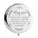 WHING Cute Interesting to My Niece Makeup Mirror Travel Cosmetic Engraved Compact Makeup Mirror for Niece Christmas Birthday Graduate Gifts  Niece Mirror Gift from Aunt Uncle