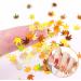 Shop Ahorn Leaves Nail Art Glitter Sequins - Autumn Maple Leaf & Makeup Decorations for Stunning Nail Designs - Buy Online on GoSupps.com