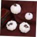 ifundom 6pcs Artificial White Halloween DIY Pumpkin Props Party Supplies Graffiti White Size 1 - Buy Online on GoSupps.com