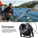 VGEBY Marine Navigation Compass - High Precision LED Digital Car Mount for Boat, Caravan, Truck - Swimming Supplies - Buy Online on GoSupps.com