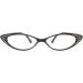 Shop Rhinestone Colorful Cat Eye Reading Glasses R223 - Stylish Black 1.75 Magnification for International Shipping - Buy Online on GoSupps.com