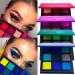 Eyret Red Eyeshadow Palette Matte Glitter Eyeshadow 9 Colors Shimmer Highly Pigmented Eye Shadow Makeup Palettes for Women and Girls(A-Red)