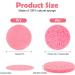 AUAUY Compressed Facial Sponges 60 Count Cellulose Facial Sponges for Daily Cleansing 100% Natural Wood Pulp Cotton Face Washing Sponge for Facial Cleansing Exfoliating Mask Makeup Removal 60 Pink - Buy Online on GoSupps.com