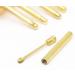 SSWERWEQ Ear wax removal tool Folding Type Golden Earwax Cleaner Portable Ear Wax Removal Tools Ear Spoon Attached A Key Ring 2/5 Pcs (Color : 2pcs) - Buy Online on GoSupps.com