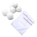 Hoappa 6Pcs 2.4 inches Wool Dryer Balls and 2 Pack Mesh Laundry Bags in 2 Sizes ( 12 x 16 inches 16 x 20 inches )