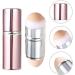 Oil Absorbing Roller Double Head Design Oil-Absorbing Volcanic Face Roller Facial Skin Care Tool Face Makeup for Traveling at Home or Going Conduct Dtt Pink - Buy Online on GoSupps.com