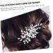 minkissy Bridal Headwear Romantic Wedding Hair Comb Wedding Hair Clip Wedding Hair Accessories Hair Wedding Decor Hair Pin Bridal Headpiece Tiara Crystal Wig Grace Miss White - Buy Online on GoSupps.com