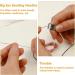 76 PCS Beading Needles Set with 60 Regular Needles, 8 Open Beading Needles, and 4 Threaders for Jewelry Making - B02 - Buy Online on GoSupps.com