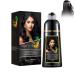 Black Hair Color Black Hair Dye Shampoo For Men And Women 3 - In - 1 In Minutes Natural And Lasting Dye Dye Shampoo For Men Women