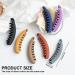 12.7 cm Slipproof Banana Hair Clip for Girls & Women Stylish Ponytail Holder & Grip in 7 Colors - Buy Online on GoSupps.com