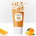 Orange Enzymes Exfoliating Gel Scrub for Face & Body - Orange Gel Deep Cleansing to Remove Blackheads, Moisturizing Organic Exfoliator for Smooth & Radiant Skin, All Skin Types (1PC, 50g) 1PC 1.69 Fl Oz (Pack of 1)