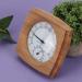 2-in-1 Sauna Thermometer Hygrometer | Cedarwood Thermo-Hygrometer | Premium Sauna Accessories for Accurate Temperature & Humidity Control - Buy Online on GoSupps.com
