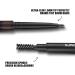 Phoera Eyebrow Pencil 102 Soft Brown | Ultra-Fine Waterproof & Long-Lasting | Natural Hair Effect with Brush | International Shipping - Buy Online on GoSupps.com