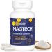 Natural Stacks MagTech Magnesium Supplement - Triple Blended 100% Chelated Magnesium Complex - L-Threonate (Magtein) for Memory & Focus - Glycinate for Sleep & Relaxation - Taurate for Muscle Cramps & Recovery, 90caps Caps