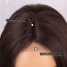Porsmeer Brown Short Bob Curls Wig for Women | Natural Synthetic Hair Lace Front Party Costume Wig | Dark Brown Midrange Style - Buy Online on GoSupps.com