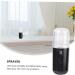BIUDECO 1pc Portable Humidifier Air Diffuser Mini Humidifier Charge Plastic Miss Hydrating Instrument 14.5X4CM Black - Buy Online on GoSupps.com