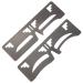 Mipcase 6 Pcs Eyebrow Ruler Makeup Tools Makeup Stencil Eyebrow Stencil Eyebrow Template Balance String 20x4.8cmx3pcs As Shownx3pcs