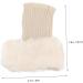Shop Besportble Fluffy Boot Covers for Women | Trendy Fur Top Cuff & Acrylic Socks - International Shipping - Buy Online on GoSupps.com