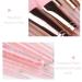 8pcs Pink Crystal Makeup Brush Set | Soft Synthetic Hair | Glitter Cosmetic Tools for Foundation Concealer & Blusher - Buy Online on GoSupps.com