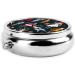 Portable Women's Nutcracker Ballet Pill Box - Round Mini 3-Compartment Design for Travel - Perfect for Small Pills - Black - Buy Online on GoSupps.com
