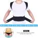 Corrector Back Brace Double-Layer Breathable-Adjustable Waist Support Lumbar Belt Back Straightener for Upper Back Pain Relief Back (Color : Black Size : X-Small) (Black X) - Buy Online on GoSupps.com