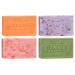 Le Chatelard 1802 Marseille soap 4 x 100 grams in citruslavenderroseolive scents