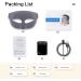 Sinus Heated Face Mask - Extra Large Eye Mask with 3 Temperature & 4 Timer Settings for Migraine Relief Eye Fatigue & Sinus Discomfort - International Shipping Available - Buy Online on GoSupps.com