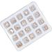 Nail Rhinestones Different Shape Rhinestone Nail Decoration Luxury 20pcs Nail Design Sparkling for Women for Travelling (Champagne) - Buy Online on GoSupps.com