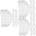 FRCOLOR 12 Pairs Striped Arch Pads Forefeet Gel Pads Nonslip Support Pad Gel Support Insoles for Men Foot Arch Supports Cushioning Pad Pads Mens Gel Sole Pad Sole of Foot Women's
